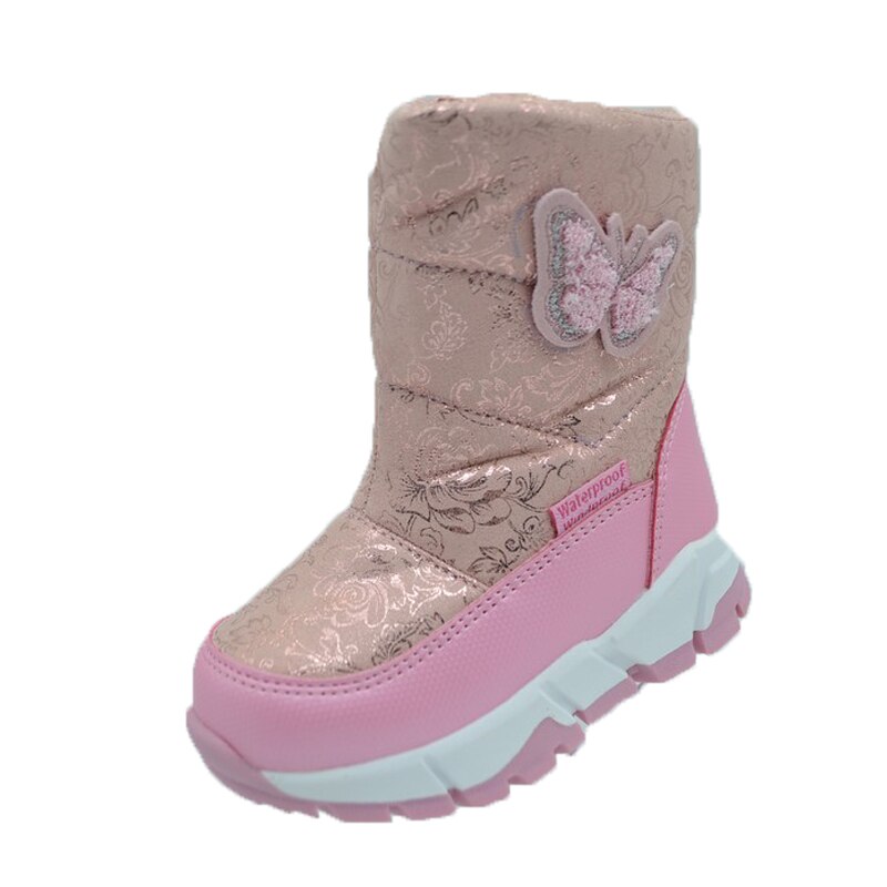 Cizme imblanite pentru fete Tom Miki C-T76-02-A-24, Roz 64673