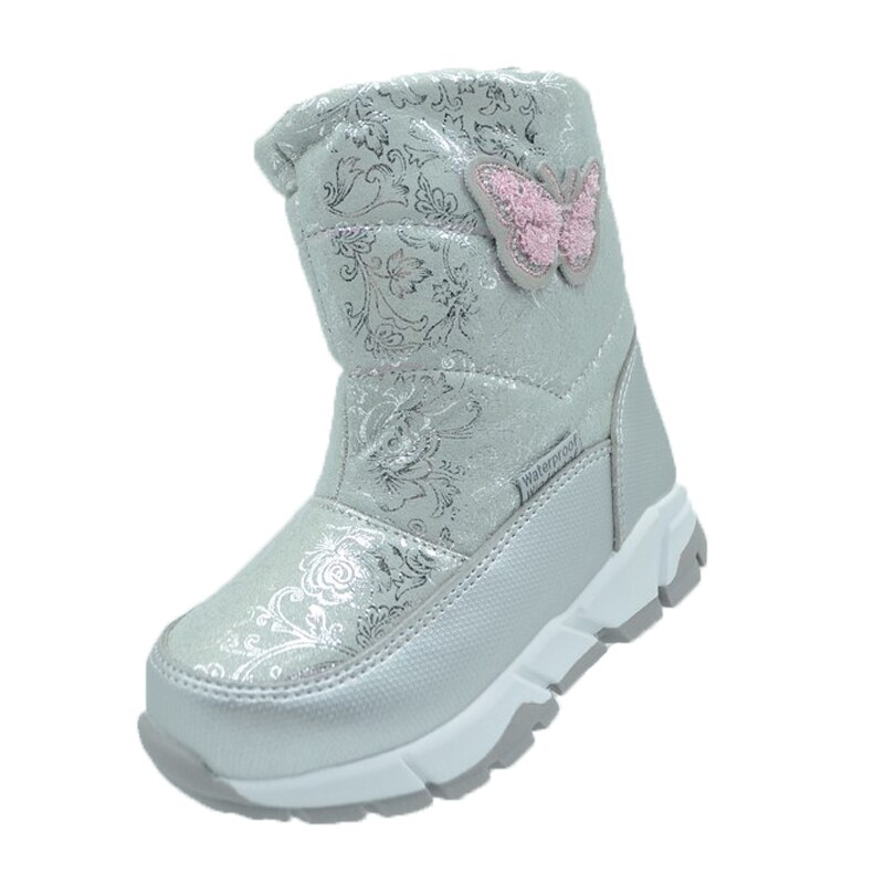 Cizme imblanite pentru fete Tom Miki C-T76-02-H-24, Argintiu 64680