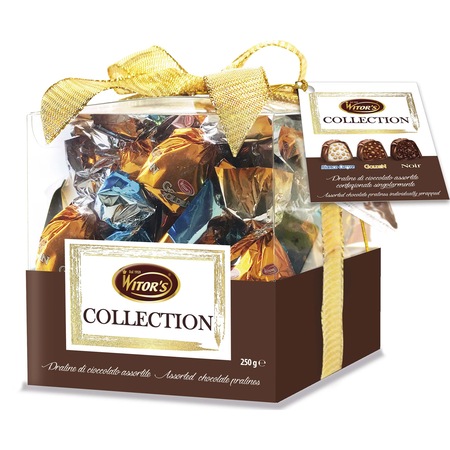 Praline de ciocolata asortate Witor's Cube Collection, 250 g