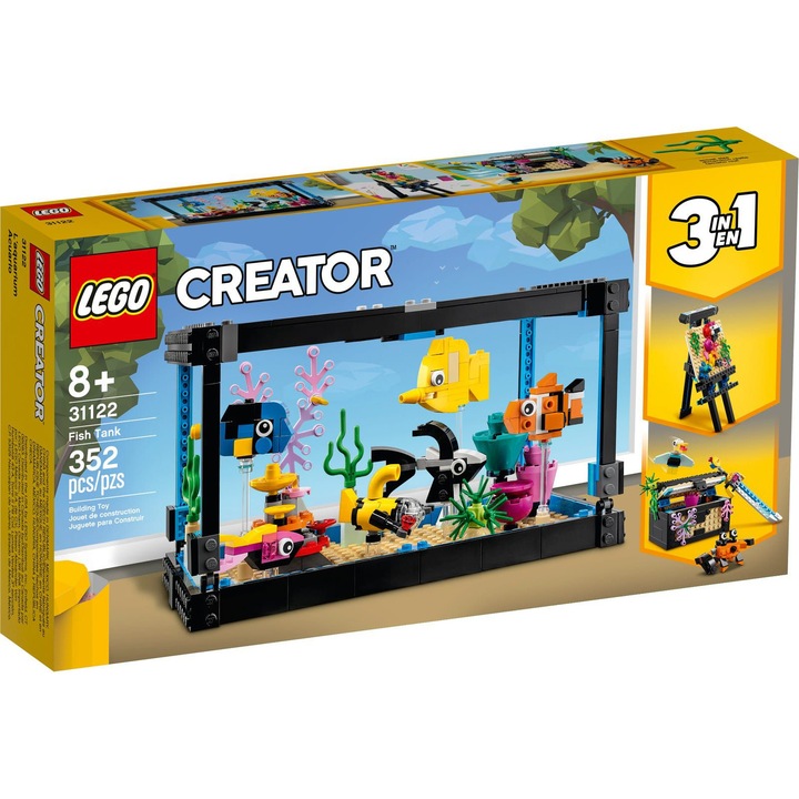 LEGO 31122 Creator 3w1 Аквариум, 352 части