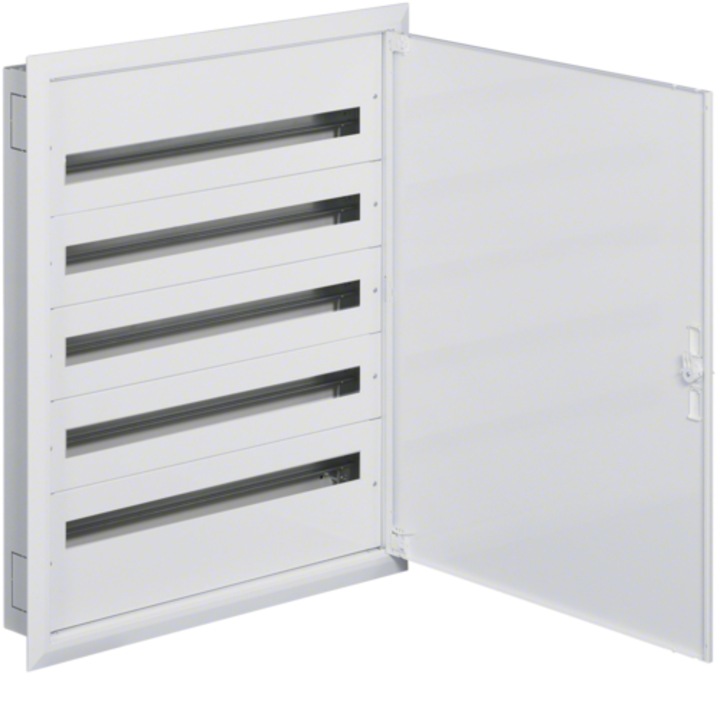 Tablou Hager incastrat, ingropat, ST, usa opaca, 5 randuri, X, 36 module, 180 module, FW536F