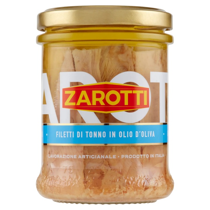 File de Ton in Ulei de Masline Zarotti, 200 g