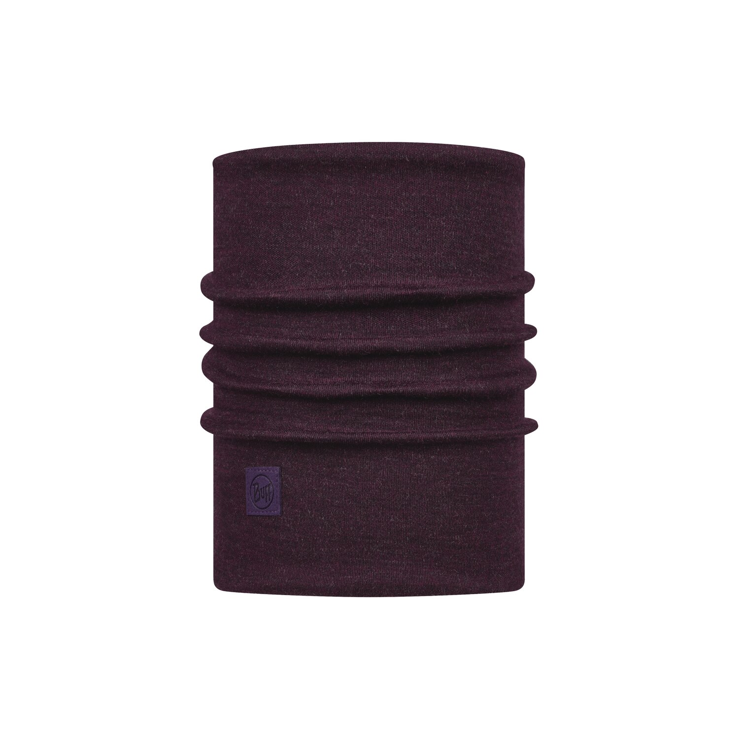 Bandana heavyweight wool Buff solid deep mov pentru adulti