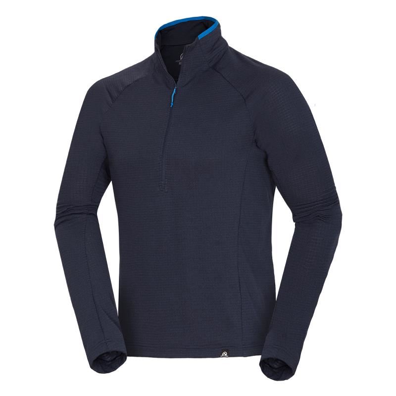 Bluza barbati halfzip NORTHFINDER Javornik MI-3740PRO, Bleumarin
