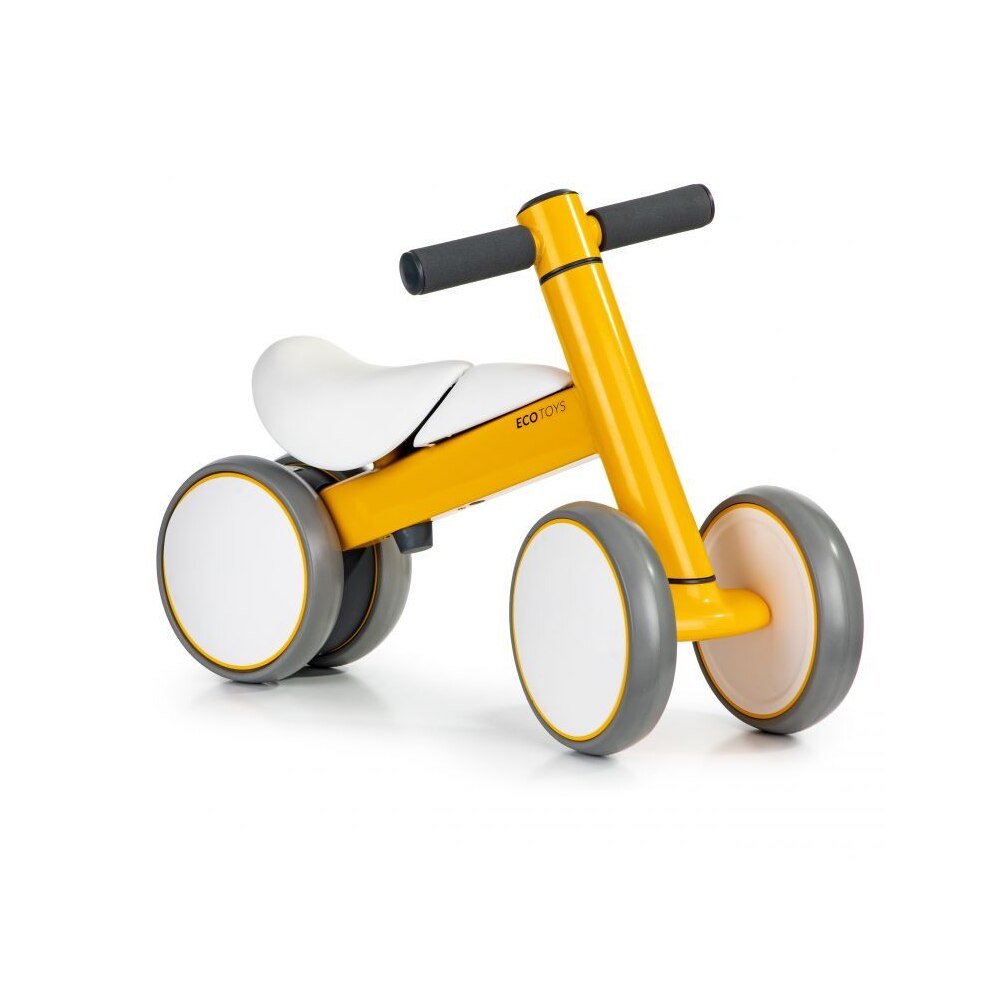 Bicicleta de Echilibru pentru Copii, Bigshot BS1309OR, fara Pedale, Sa Reglabila, Roti cu Protectie, 58 x 40 x 26.2 cm, Portocalie