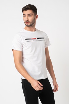 Haily's, Tricou de bumbac cu imprimeu grafic Lennox, Alb/Bleumarin inchis/Rosu Haily's, Tricou de bumbac cu imprimeu grafic Lennox, Alb/Bleumarin inchis/Rosu