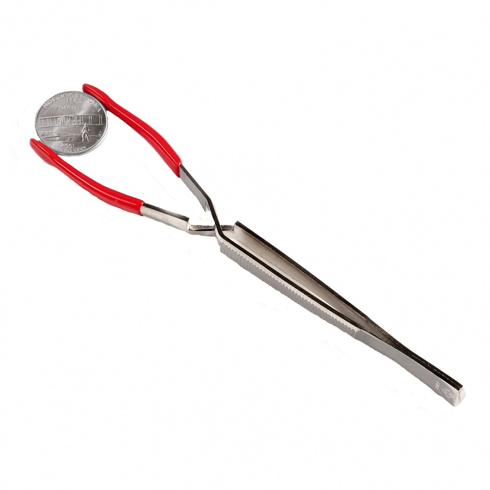 Penseta cu protectie plastic Deluxe pentru monede - 331264