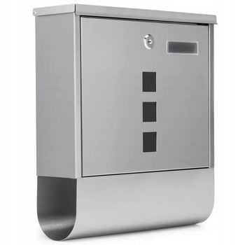 Cutie scrisori iMK®, incuietoare, ferestre de vizitare, rezistent la conditiile meteo, suport de ziar, 33 x 31 x 10 cm Cutie scrisori iMK®, incuietoare, ferestre de vizitare, rezistent la conditiile meteo, suport de ziar, 33 x 31 x 10 cm
