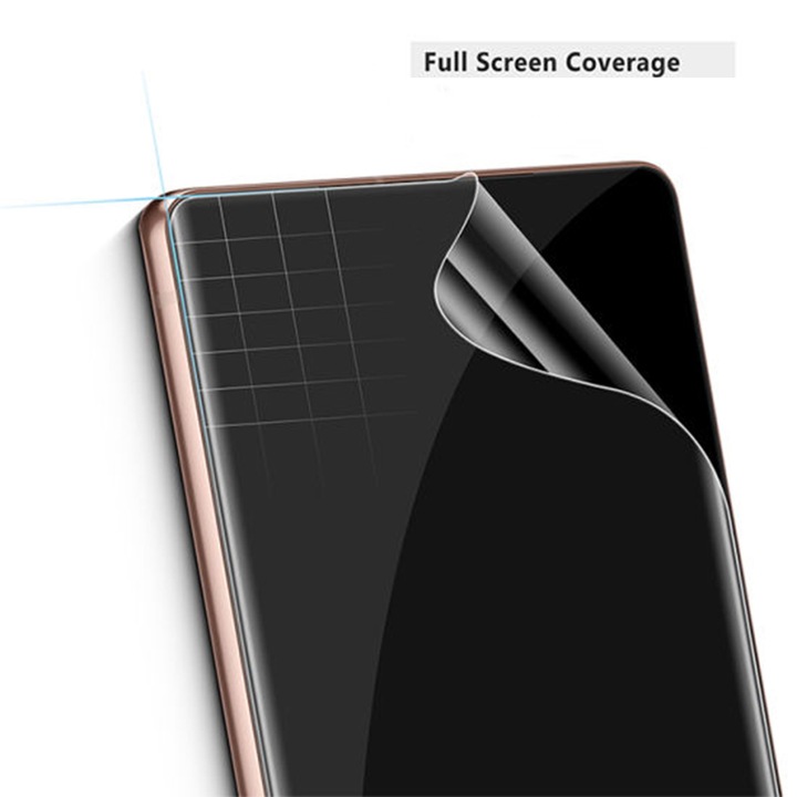 Matt ujjlenyomat mentes képernyőfólia Nokia X71 készülékhez, regenerálható szilikon hidrogél, rugalmas hidrokristály, egyszerű telepítés, teljes körű Aziao védelem