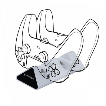 Statie de incarcare Nacon Bigben PS5 pentru controler DUALSENSE Statie de incarcare Nacon Bigben PS5 pentru controler DUALSENSE
