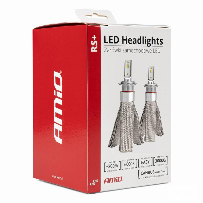 Daylights Austria - AMiO H7 LED Canbus Headlight +400% X2 Series 6500K  Duobox