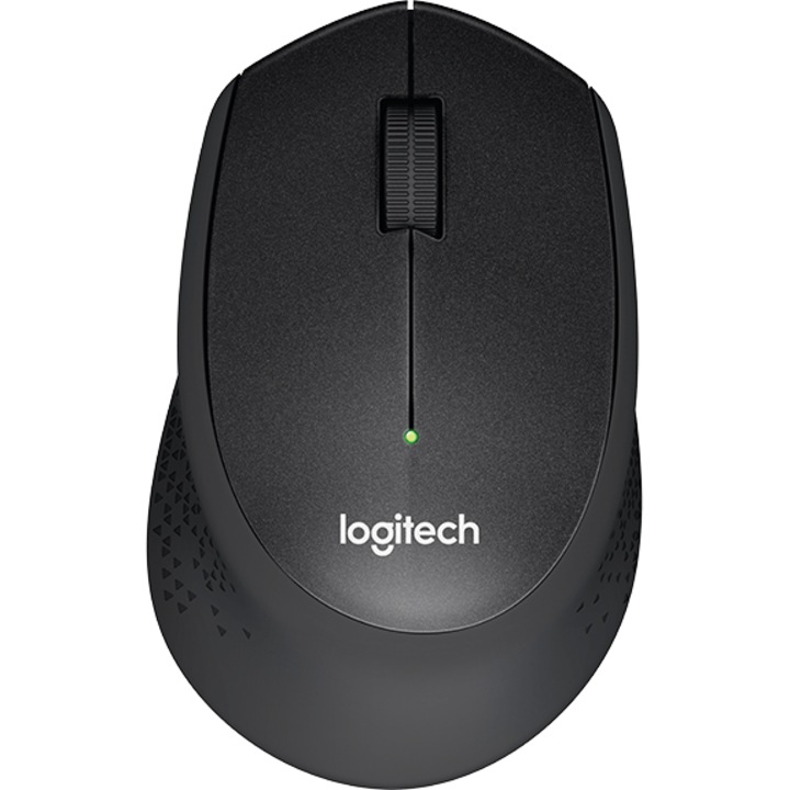 Безжична мишка Logitech M330, Тиха, Black