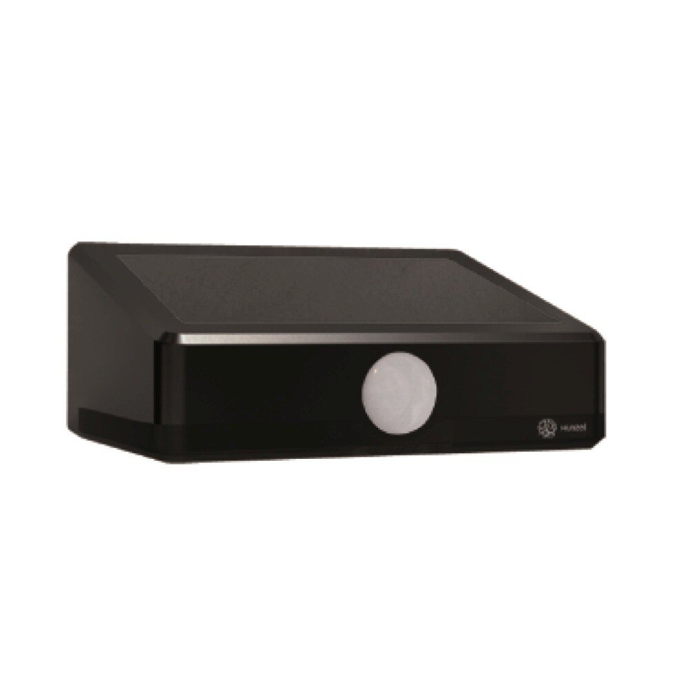 Kit automat solar Xunzel cu LED-uri si senzor de miscare PIR Negru