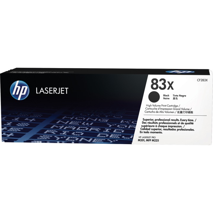 Тонер касета HP 83X, 2200 страници, Black
