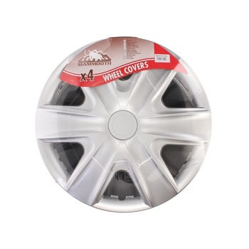 Set capace roti Hexan Silver 16 inch, Mammoth 4buc Set capace roti Hexan Silver 16 inch, Mammoth 4buc