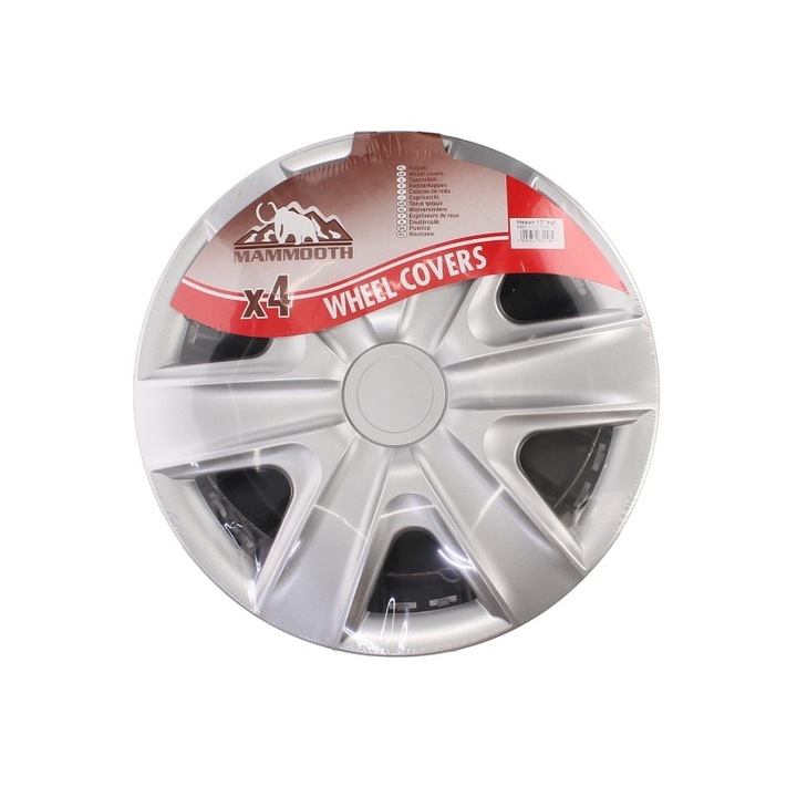 Комплект тасове за джанти Hexan Silver 13 инча, Mammoth 4бр