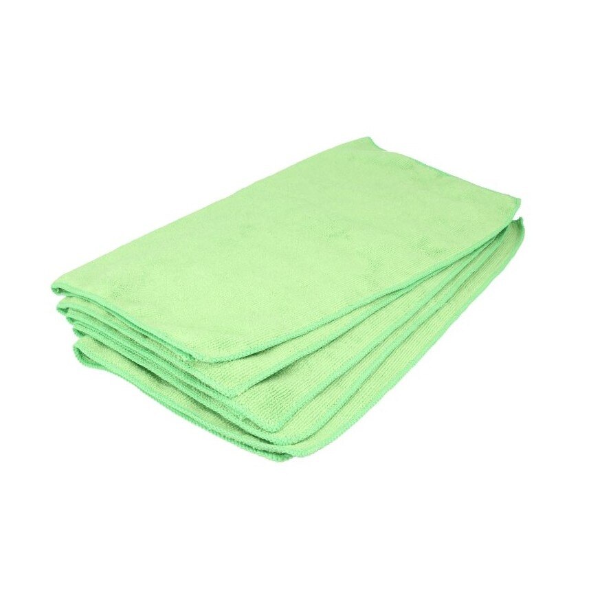 Laveta auto microfibra Kaja, 320g/m2, 40x40cm, verde, 5buc