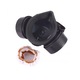 Masca de protectie respiratorie cu 2 filtre din carbon activ, DoubleEagle, filtre RC203 interschimbabile, pentru lucru in mediu chimic, vapori vopsea, gaze sau praf