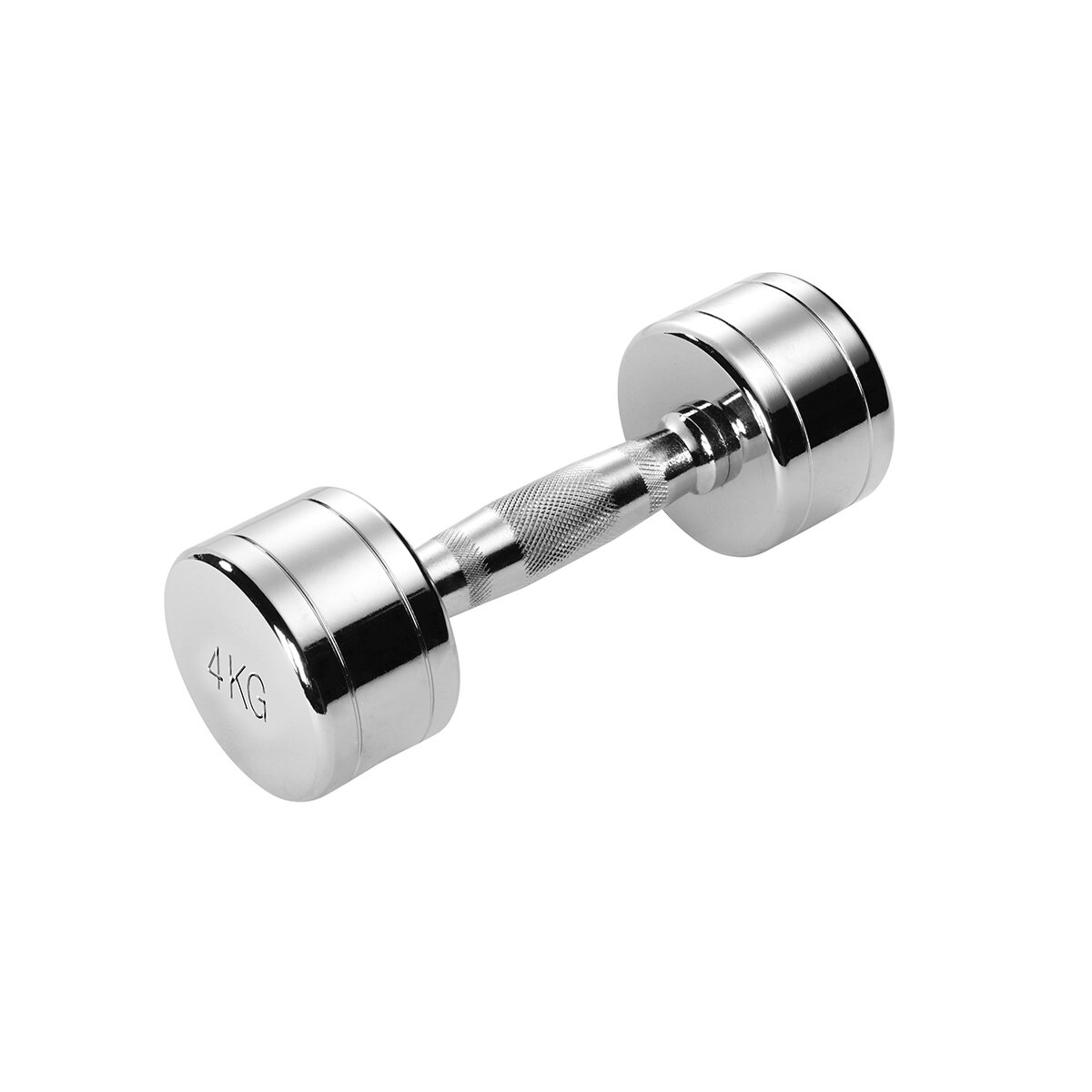 Gantera cromata, 4.0 kg, Argintiu