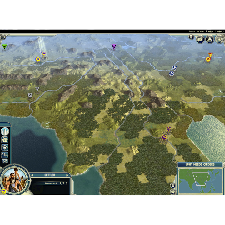 Игра Civilization V - Cradle of Civilization Map Pack: Asia за PC Steam, Електронна доставка