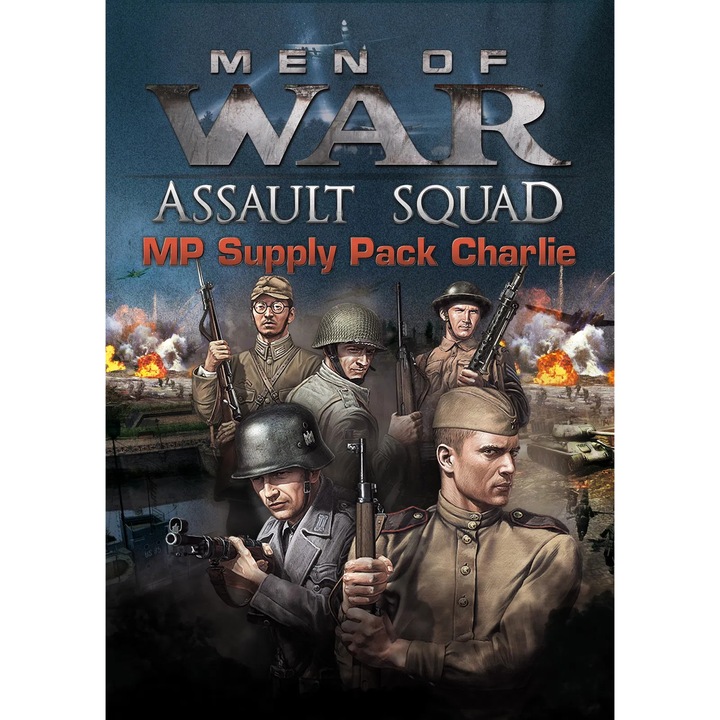 Men of War: Assault Squad - MP Supply Pack Charlie (PC - Steam elektronikus játék licensz)