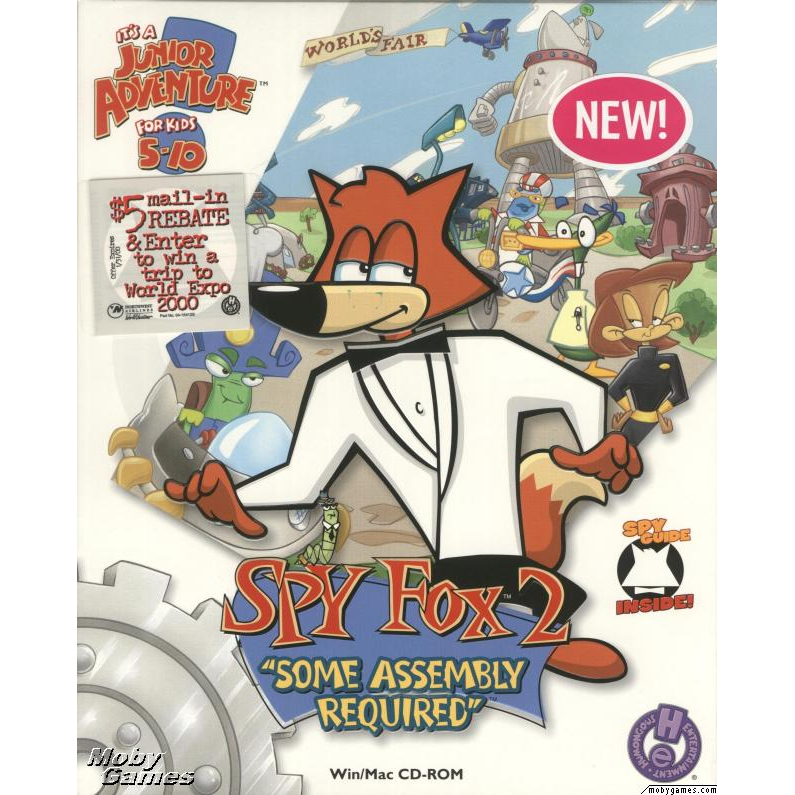 Spy Fox 2 Some Assembly Required PC Steam Elektronikus J t k