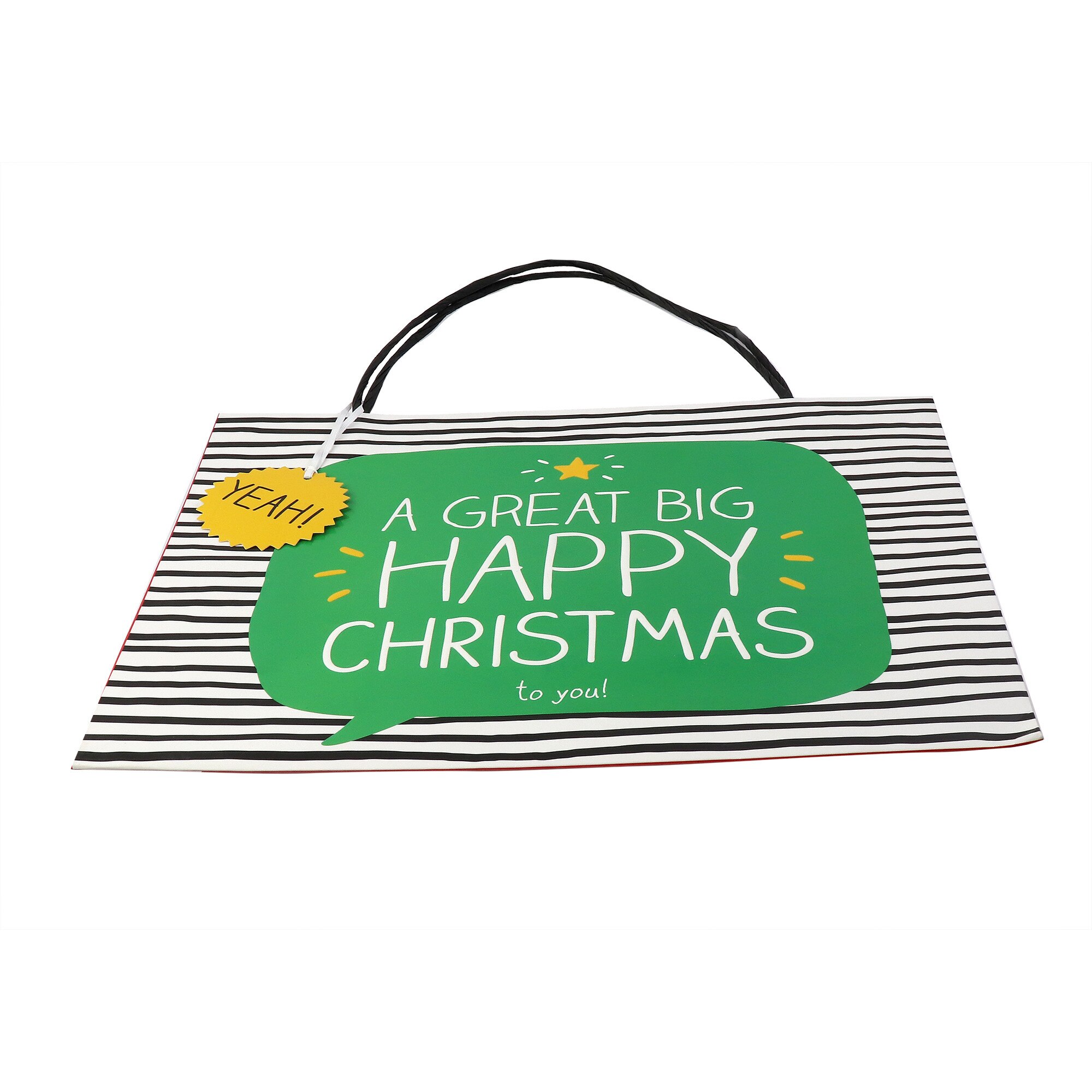 Punga cadou - Happy Jackson A Great Big Happy Christmas To You, Cu model