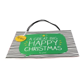 Punga cadou - Happy Jackson A Great Big Happy Christmas To You, Cu model Punga cadou - Happy Jackson A Great Big Happy Christmas To You, Cu model