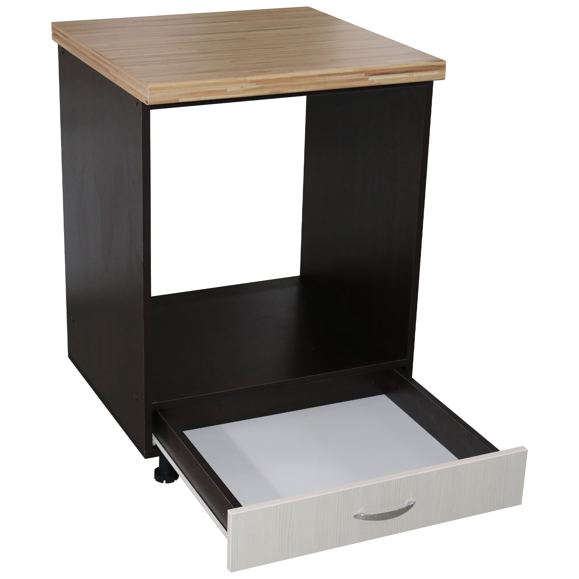 Corp pentru cuptor incorporabil cu sertar Sofia, cu blat artar, 60 x 85 x 60 cm