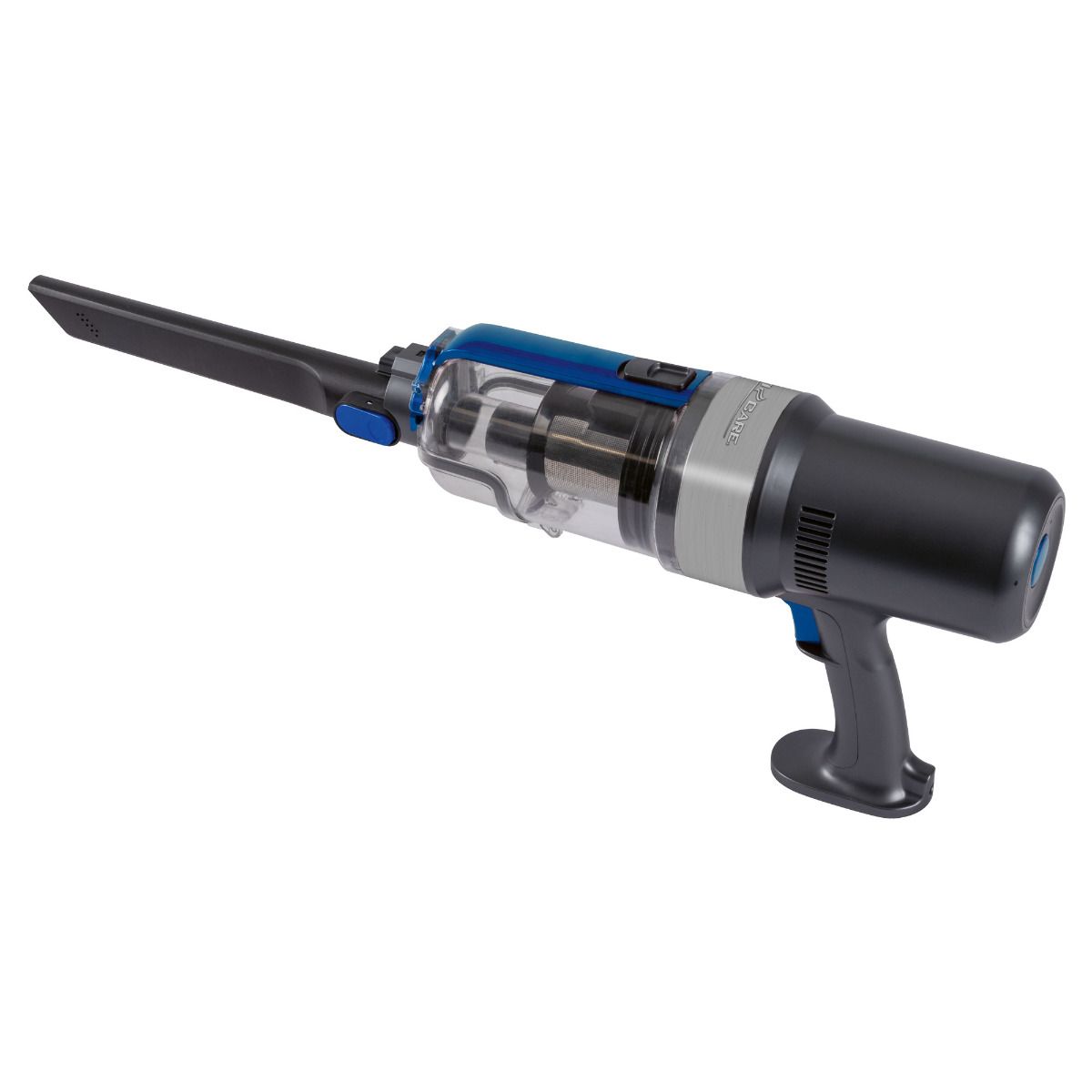 Aspirator vertical si de mana ProfiCare, PC-BS 3085, toate suprafetele, autonomie 40 minute, filtru HEPA, fara sac, accesorii incluse, antracit/albastru