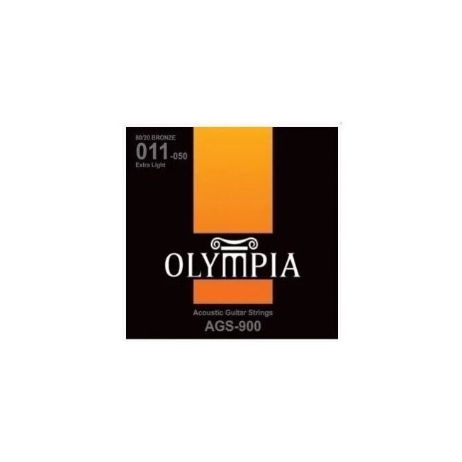 Set 6 Corzi Chitara Acustica, Bronz, Light 11-50, Olymipa AGS 900