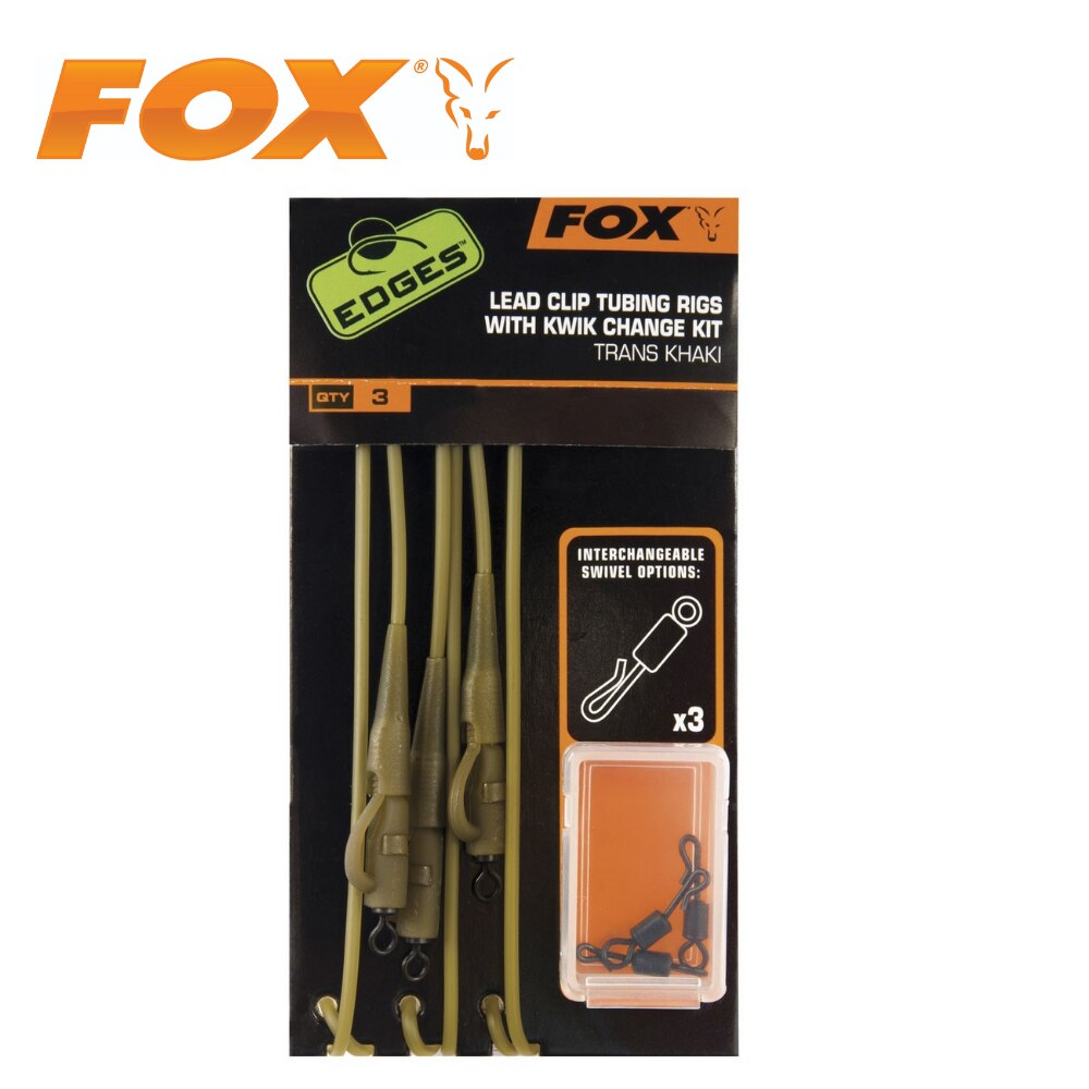 Set accesorii pescuit FOX Edge Lead Clip