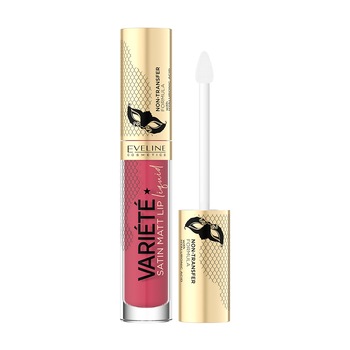 Ruj lichid Eveline, Variete Satin Matt Lip Liquid, Nr. 6, 4.5 ml Ruj lichid Eveline, Variete Satin Matt Lip Liquid, Nr. 6, 4.5 ml