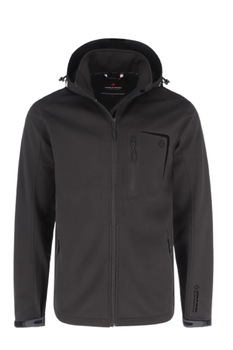 Jacheta rezistenta la apa pentru barbati, Volcano, Poliester, Negru Jacheta rezistenta la apa pentru barbati, Volcano, Poliester, Negru