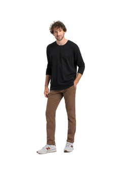 Bluza casual pentru barbati, Volcano, Bumbac, Negru Bluza casual pentru barbati, Volcano, Bumbac, Negru