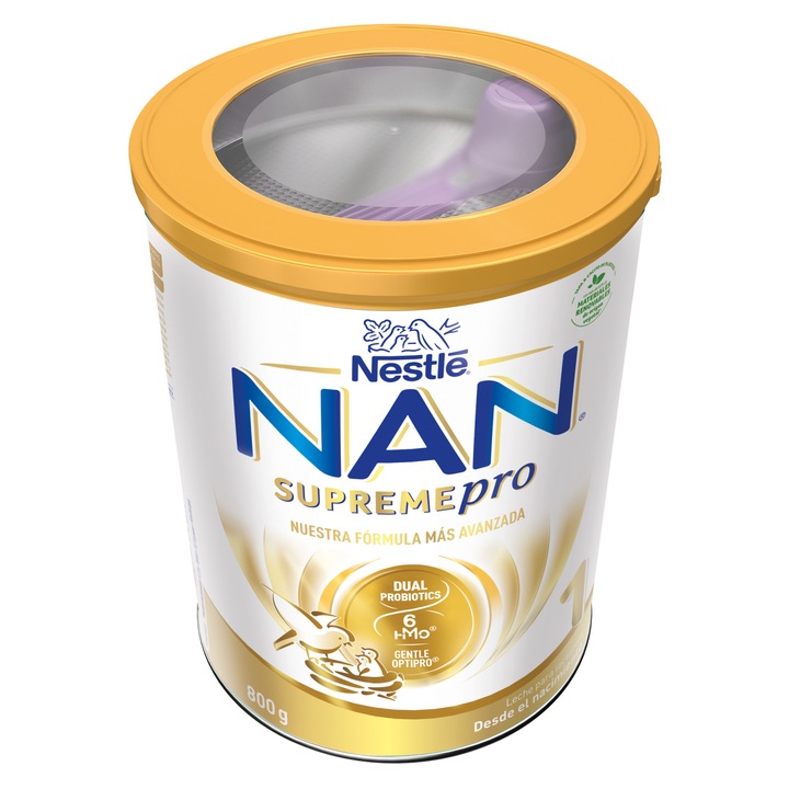 Formula de lapte praf Nestle NAN 1 Supreme Pro, 800g, 0-6 luni