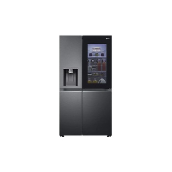 Frigider Side-by-Side LG GSXV91MCAE, clasa E, 635 litri, FreshZone, NoFrost, 179 cm inaltime, negru Frigider Side-by-Side LG GSXV91MCAE, clasa E, 635 litri, FreshZone, NoFrost, 179 cm inaltime, negru