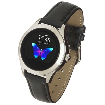 Smartwatch Garett Electronics Naomi, LCD, 240x198 px, 1,04 inch, Negru Smartwatch Garett Electronics Naomi, LCD, 240x198 px, 1,04 inch, Negru