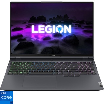 Laptop Gaming Lenovo Legion 5 Pro 16ITH6H cu procesor Intel Core i7-11800H, 16 Laptop Gaming Lenovo Legion 5 Pro 16ITH6H cu procesor Intel Core i7-11800H, 16