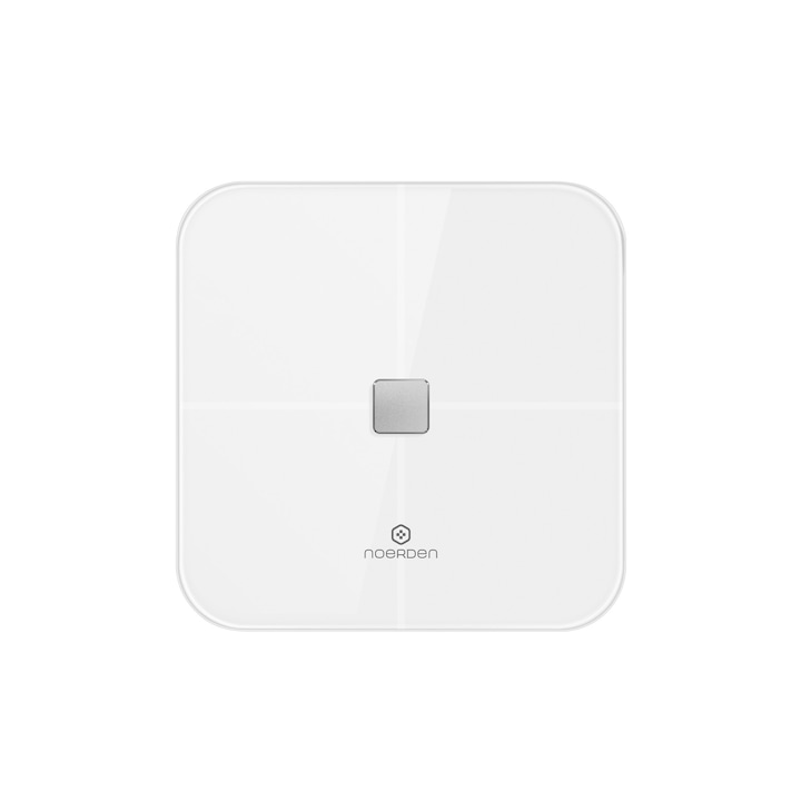 Телесна везна, С функция за следене на пулса, Бял