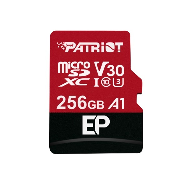 Карта памет PATRIOT EP V30 A1 256GB microSDXC V30 Class 10 U3