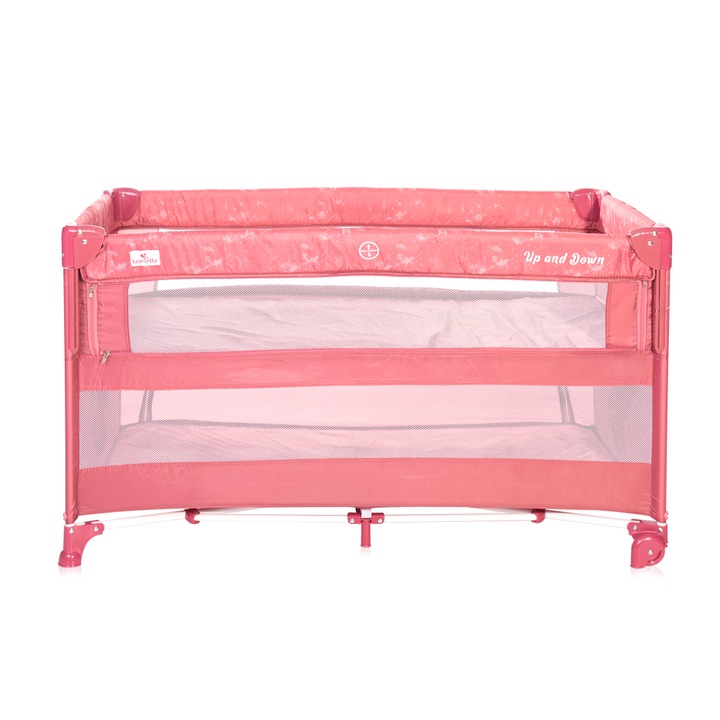 Сгъваема кошара Lorelli Up and Down, 2 нива, Rose Velvet Unicorn