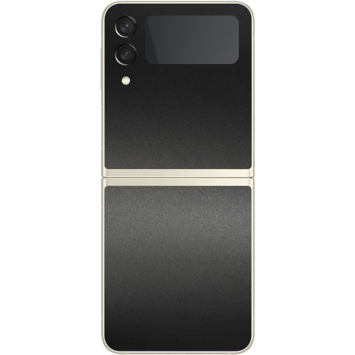 Защитно фолио Carbon Skinz за Samsung Galaxy Z Flip3 5G - матово черно, проста кройка, залепващо покритие за цялото тяло, залепваща кожа за рамка на екрана, заден капак