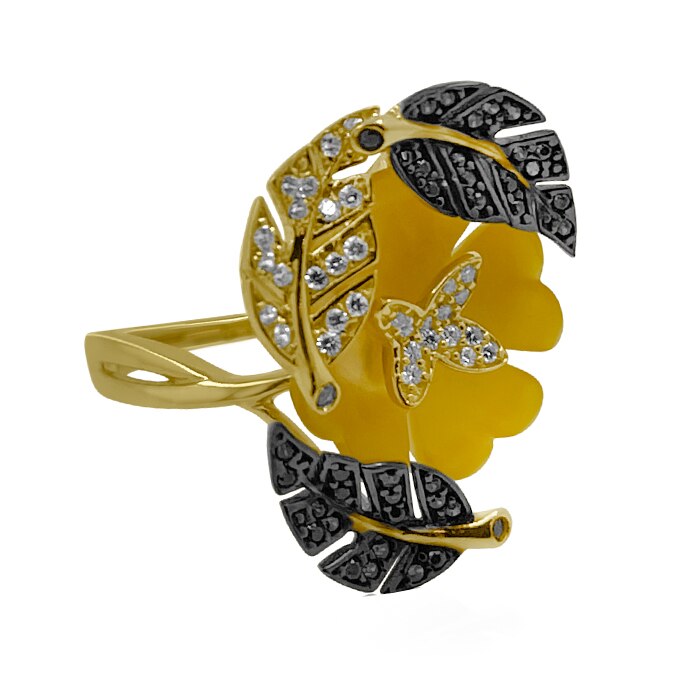 Inel aur, Ilex Gold, 278712, 56 mm