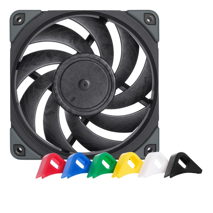 Noctua Вентилатор Fan 120mm NF-A12x25-PWM chromax.black.swap
