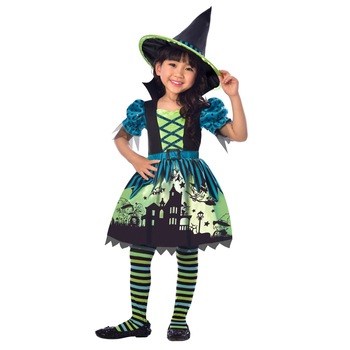 Costum vrajitoare Hocus Pocus copii 115cm(4-5ani) Costum vrajitoare Hocus Pocus copii 115cm(4-5ani)