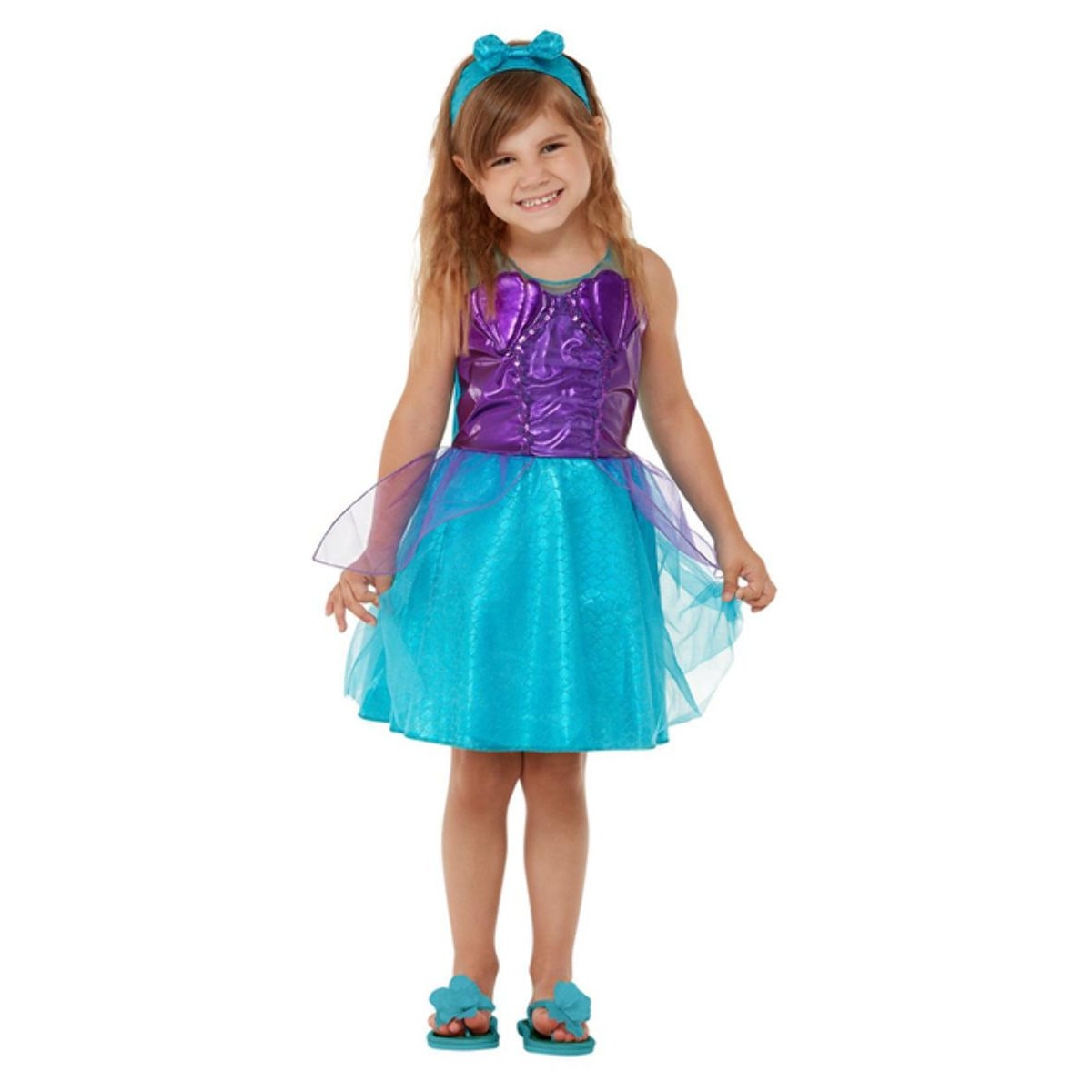 Costum carnaval copii sirena jucausa Mermaid 105cm(2-3ani)