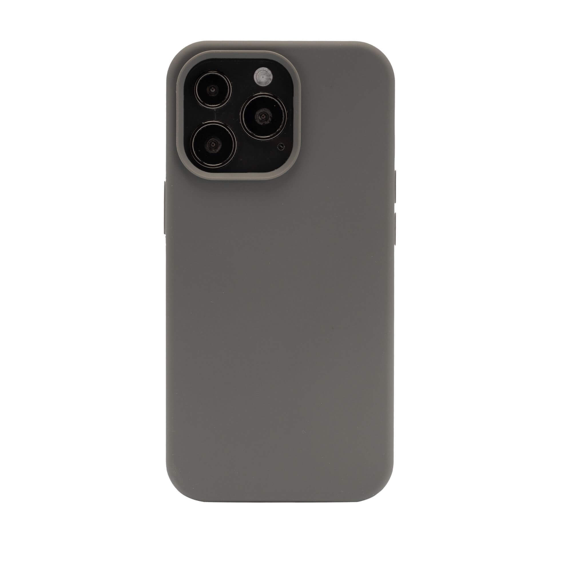 Husa premium JT Berlin Steglitz pentru Apple iPhone 13 Pro, Gri