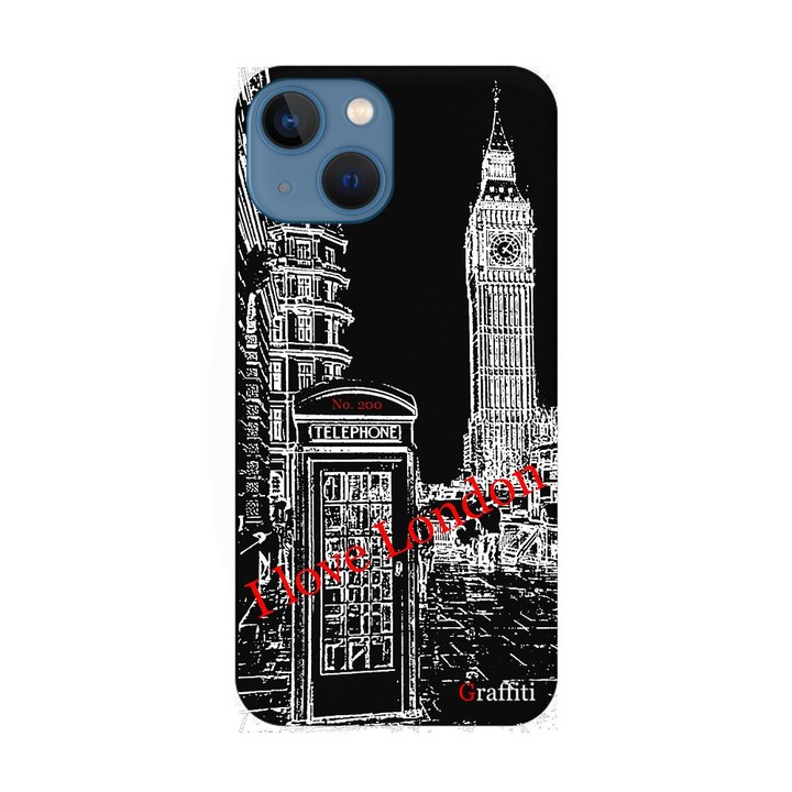 Telefontok iPhone 14 - Graffiti No. 200 mintás szilikon tok