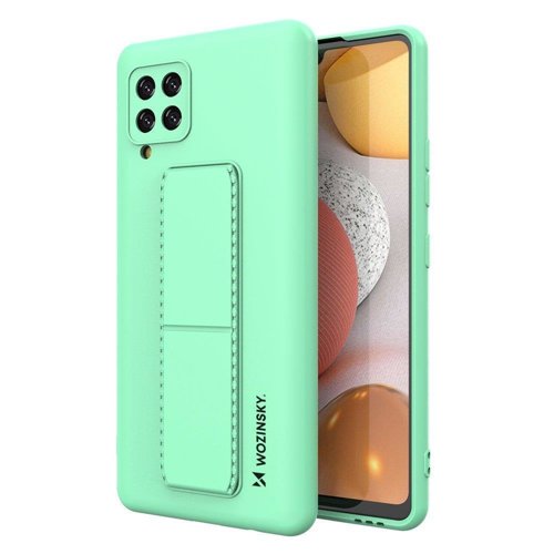 Husa Wozinsky Kickstand Pentru Samsung A42 5G Verde Deschis